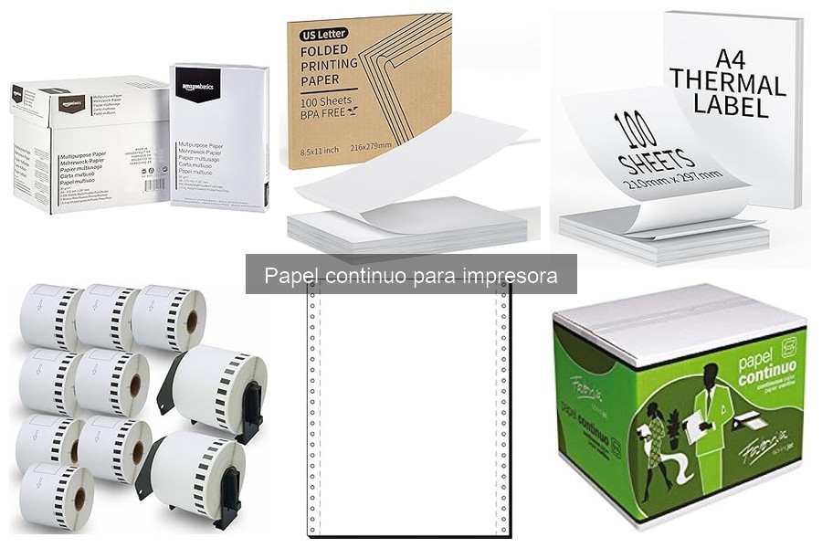 Problemas comunes con papel continuo para impresora