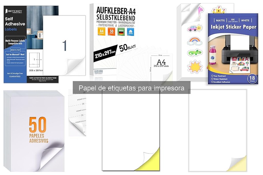 Problemas Comunes con Papel de Etiquetas en Impresoras
