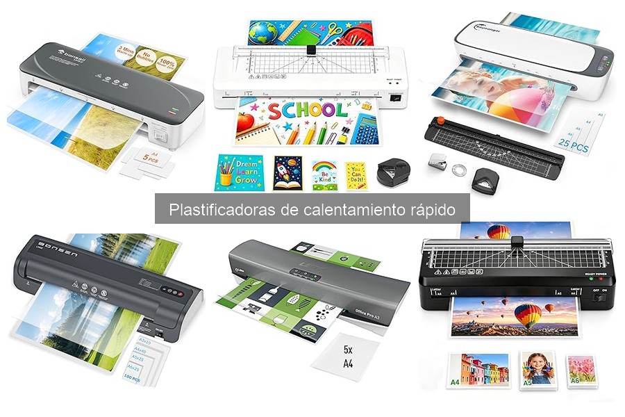 Problemas Comunes con Plastificadoras de Calentamiento Rápido
