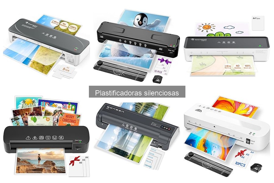 Problemas comunes con plastificadoras silenciosas y soluciones