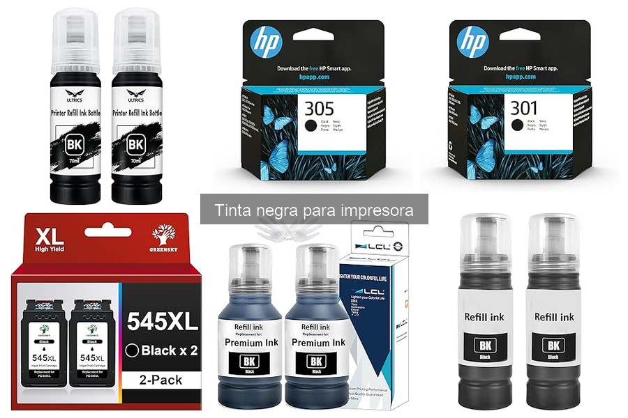 Problemas comunes con tinta negra para impresoras y soluciones