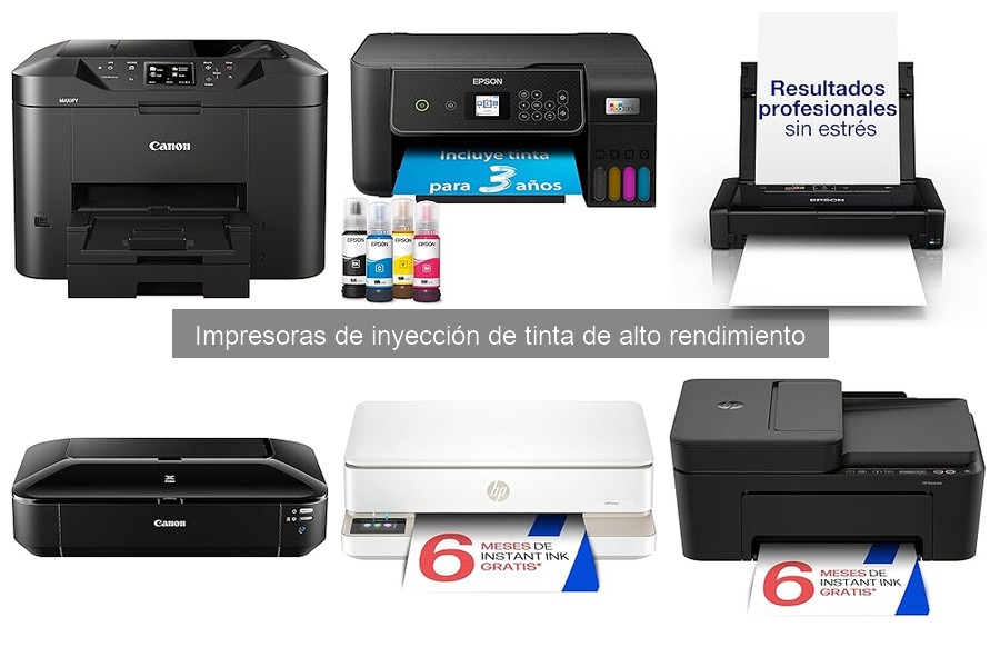 Problemas comunes en impresoras de inyección de tinta de alto rendimiento