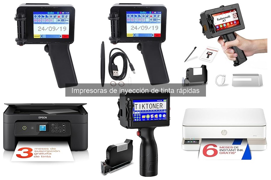 Problemas comunes en impresoras de inyección de tinta rápidas y soluciones