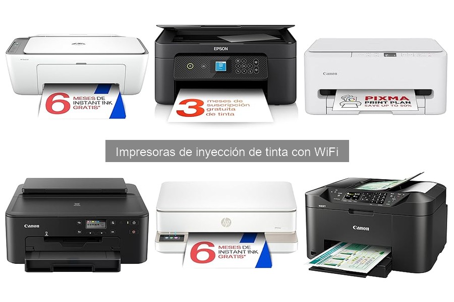 Problemas comunes en impresoras de inyección de tinta WiFi
