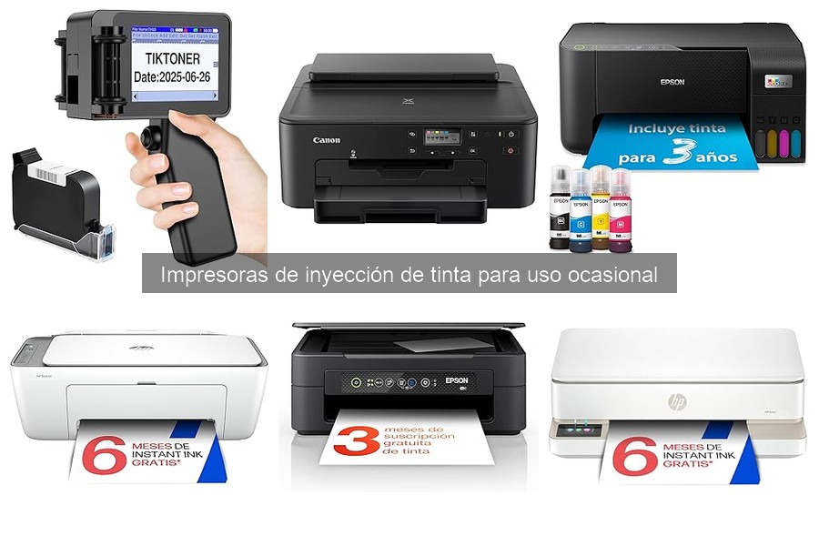 Problemas comunes en impresoras de inyección de tinta y soluciones