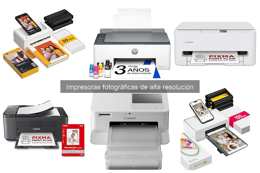 Problemas comunes en impresoras fotográficas de alta resolución