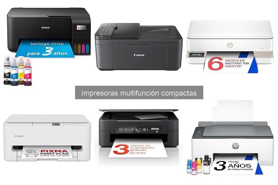 Problemas comunes en impresoras multifunción compactas y soluciones