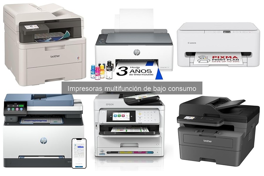 Problemas comunes en impresoras multifunción de bajo consumo