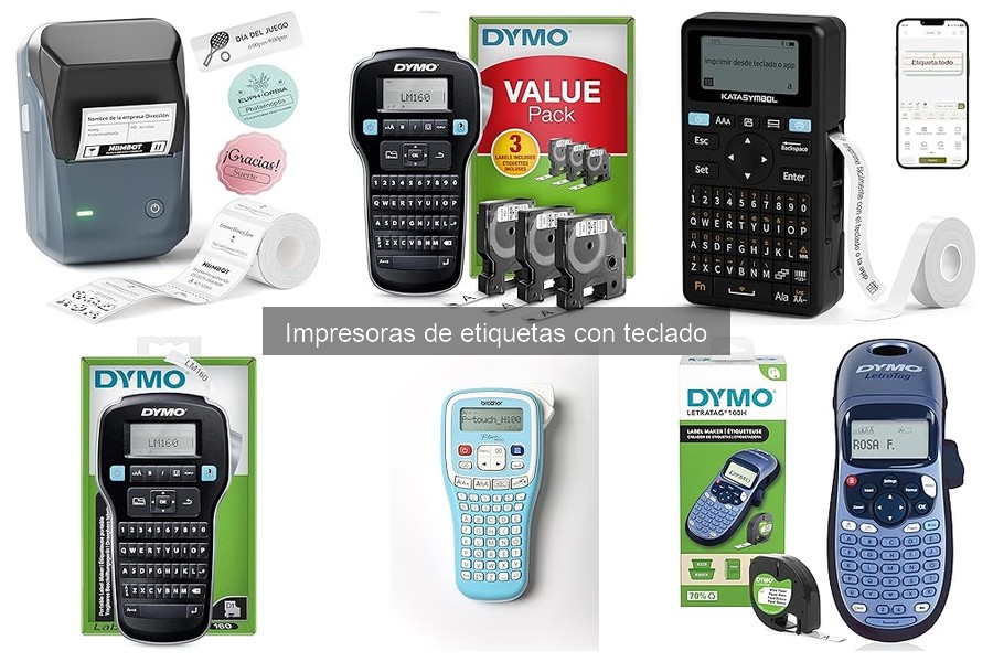 Problemas y soluciones comunes en impresoras de etiquetas con teclado