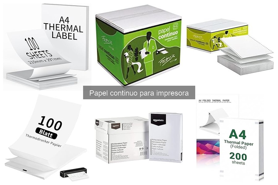 ¿Qué es el papel continuo para impresora? Definición y características