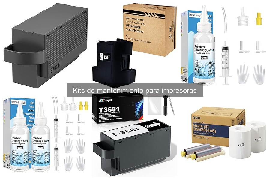 Qué es un kit de mantenimiento para impresoras y su importancia