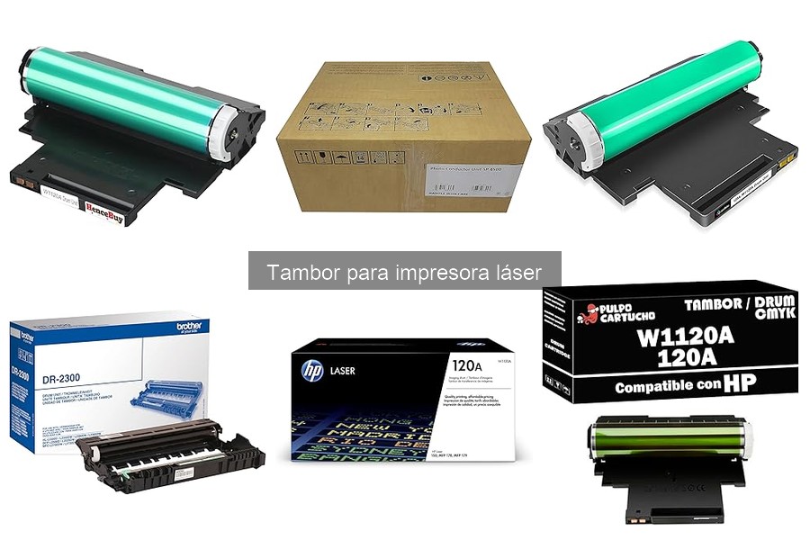 ¿Qué es un tambor para impresora láser? Función y importancia