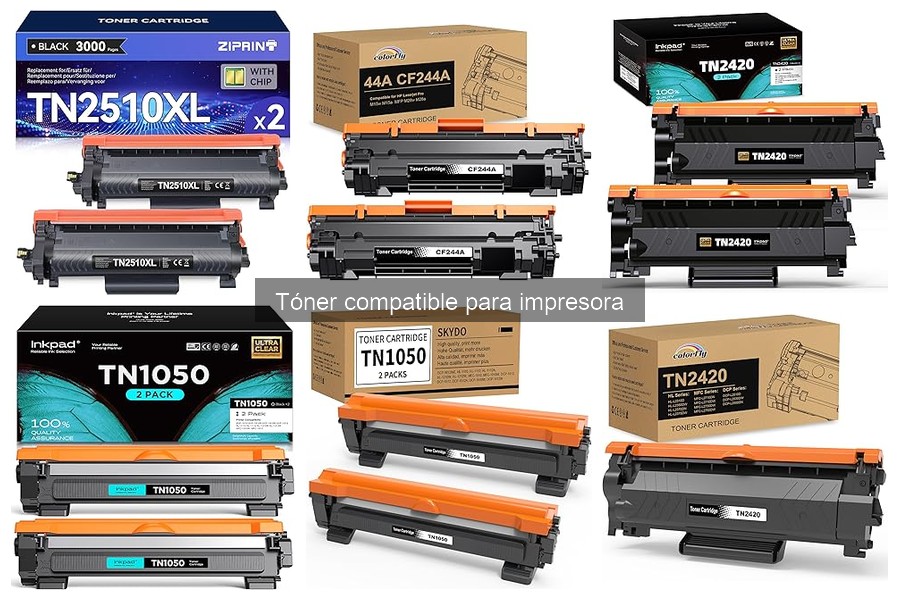 ¿Qué es un tóner compatible y cómo funciona?