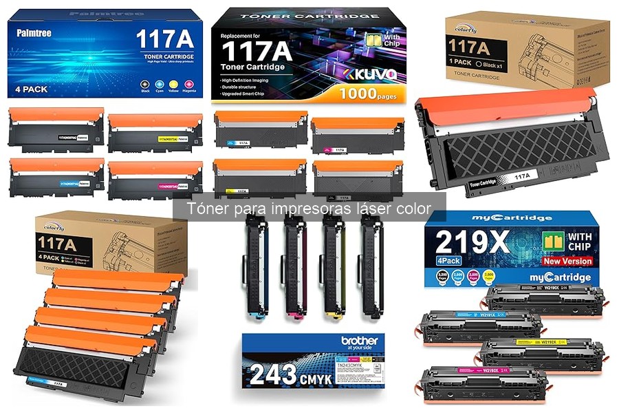 ¿Qué es un tóner para impresoras láser color? Guía rápida