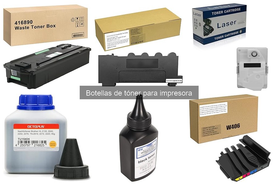 ¿Qué es una botella de tóner y cómo funciona?