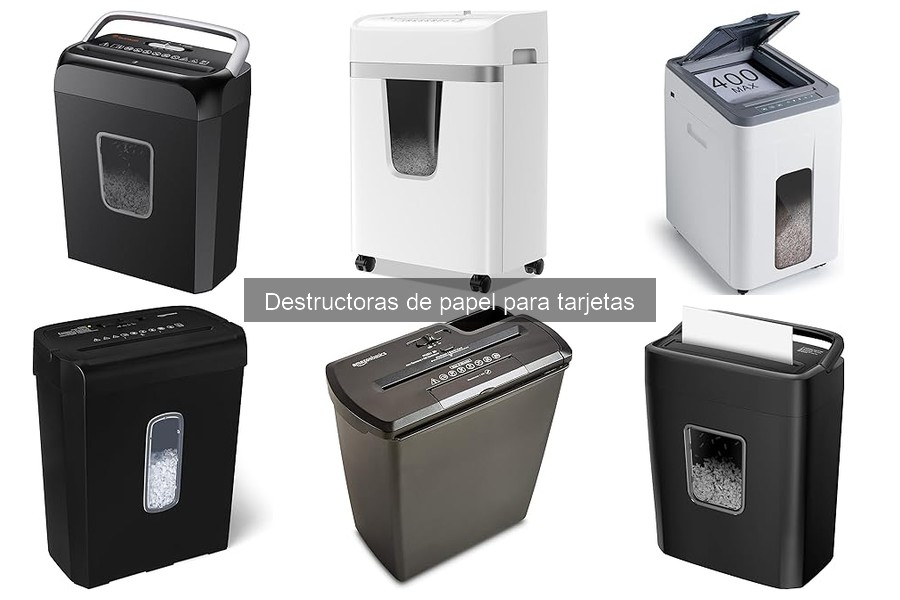 ¿Qué es una destructora de papel para tarjetas? Guía básica