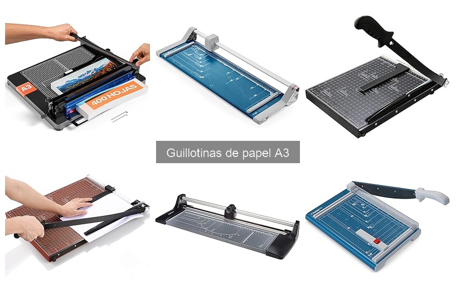 ¿Qué es una guillotina de papel A3? Características y Usos