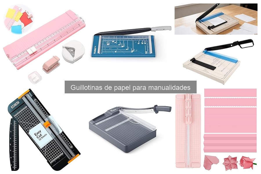 ¿Qué es una guillotina de papel? Guía básica para manualidades