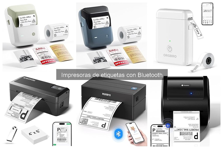 ¿Qué es una impresora de etiquetas Bluetooth? Guía y Características