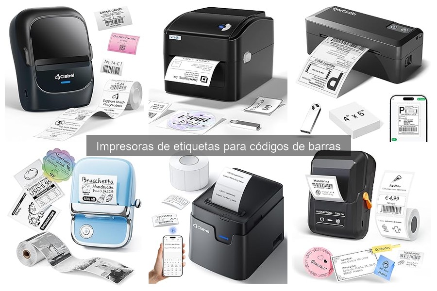 ¿Qué es una impresora de etiquetas para códigos de barras?