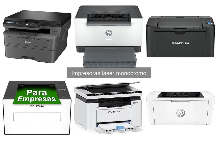 ¿Qué es una impresora láser monocromo? Características y usos