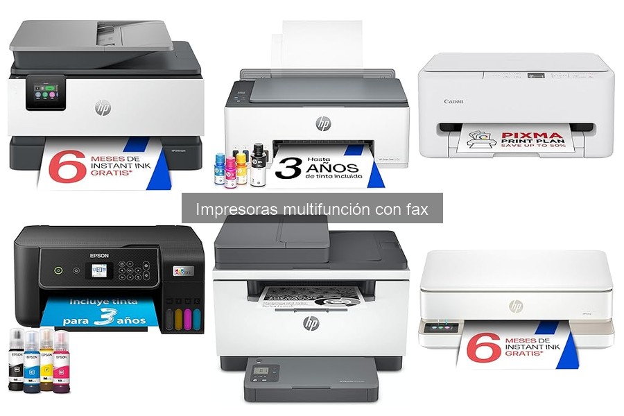 ¿Qué es una impresora multifunción con fax? Todo lo que debes saber
