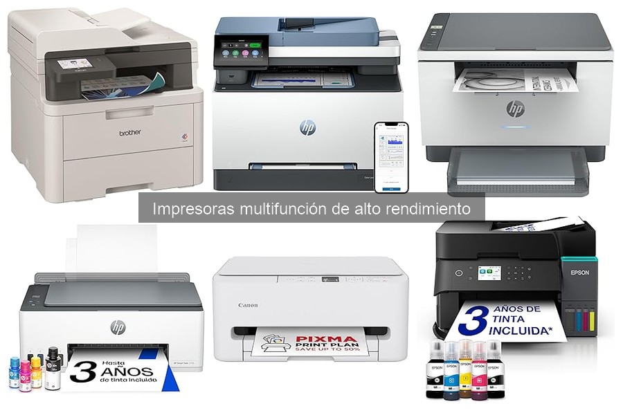 ** ¿Qué es una impresora multifunción de alto rendimiento?