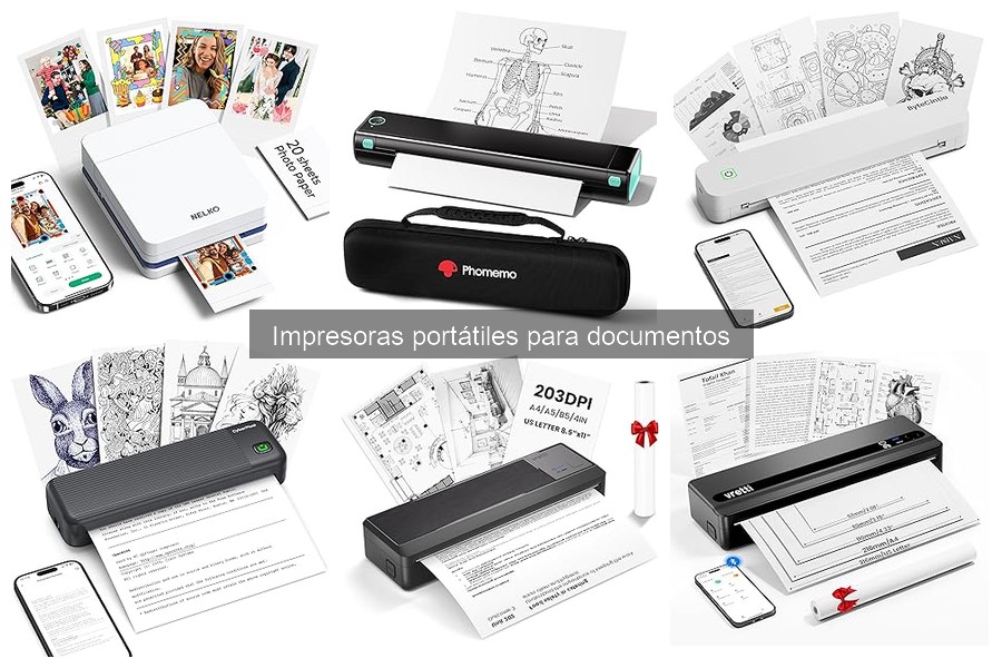 ¿Qué es una impresora portátil? Características y Función