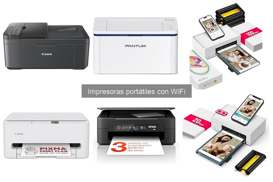 ¿Qué es una impresora portátil con WiFi? Características y Usos