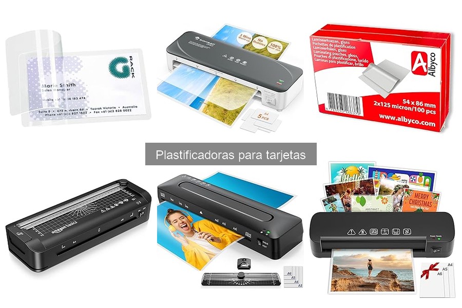 ¿Qué es una plastificadora para tarjetas? Guía completa