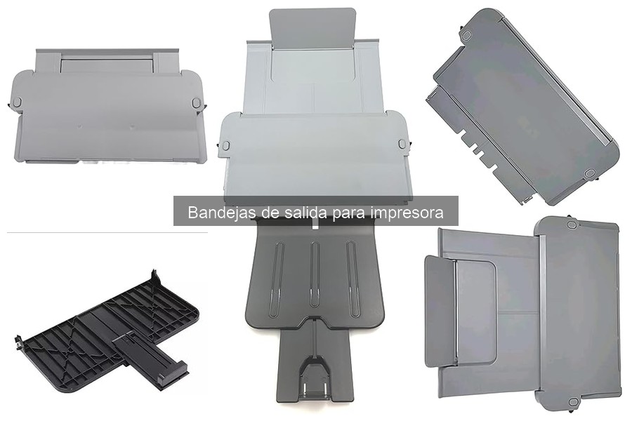¿Qué hacer si la bandeja de salida de tu impresora se atora?