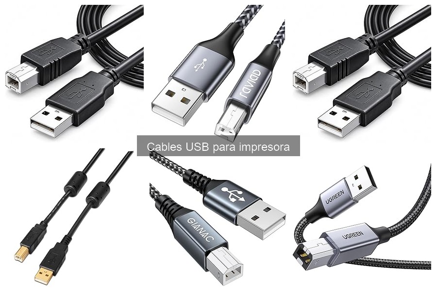 ¿Qué hacer si mi impresora no reconoce el cable USB?