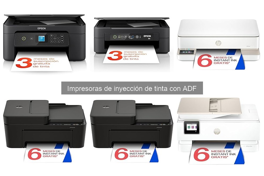 ¿Qué papel usar en impresoras de inyección de tinta con ADF?