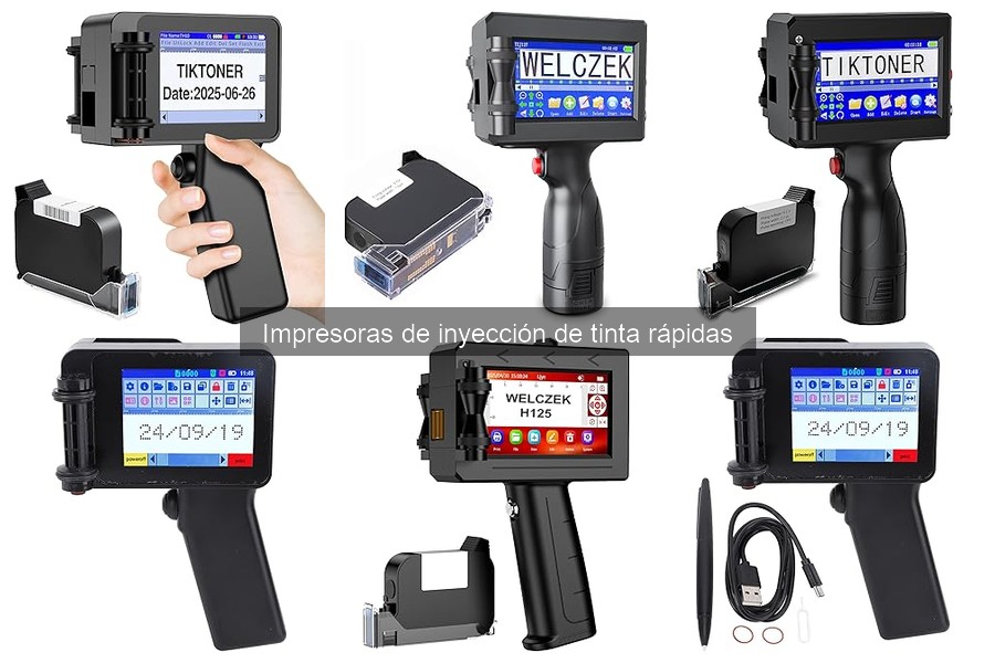 ¿Qué son las impresoras de inyección de tinta rápidas?