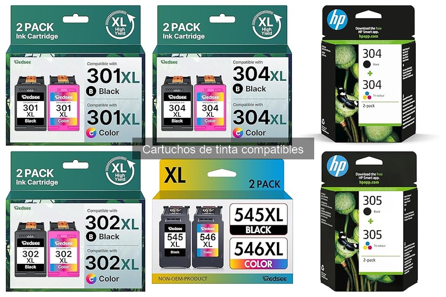 ¿Qué son los cartuchos de tinta compatibles? Guía informativa