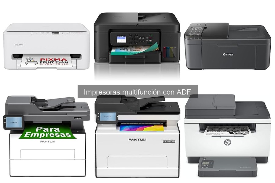 Reciclaje y Mantenimiento de Impresoras Multifunción ADF