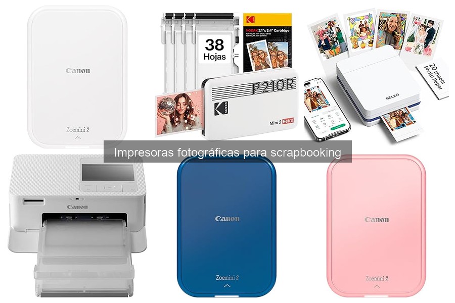 Rentabilidad de las impresoras fotográficas para scrapbooking