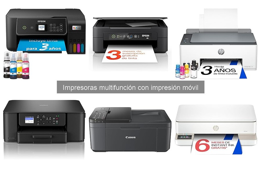 Requisitos para Imprimir Móvil en Impresoras Multifunción