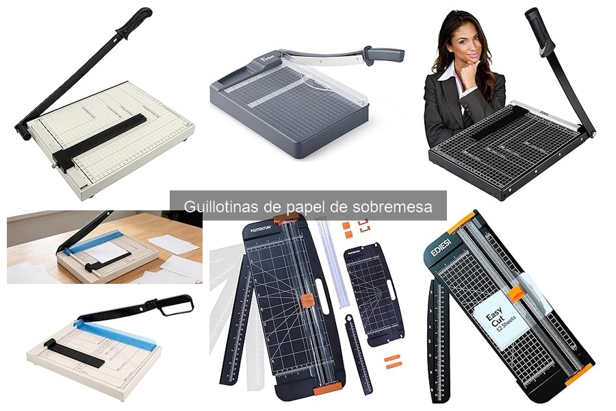Reseña de las Guillotinas de Papel de Sobremesa Más Vendidas