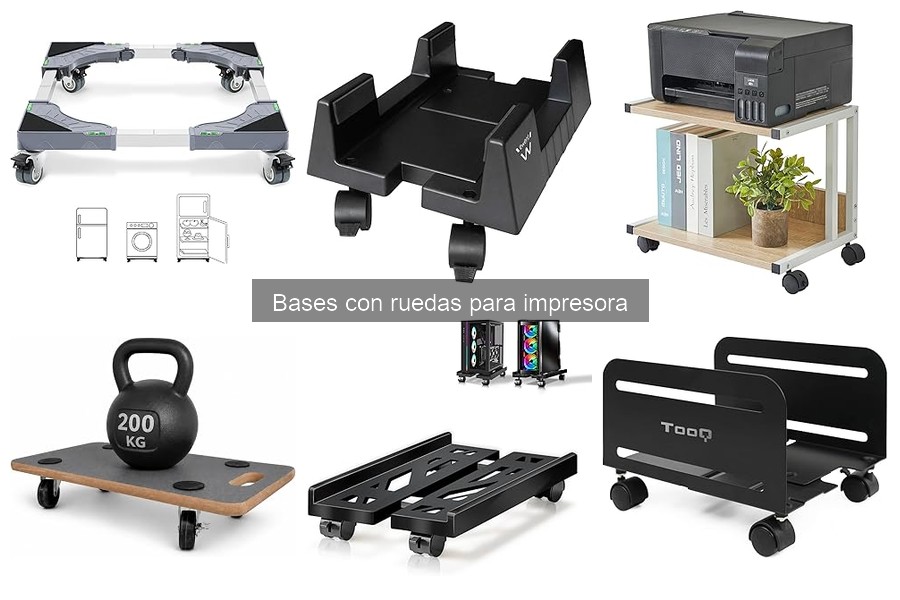 Reseñas de Bases con Ruedas para Impresoras: Comparativa 2023