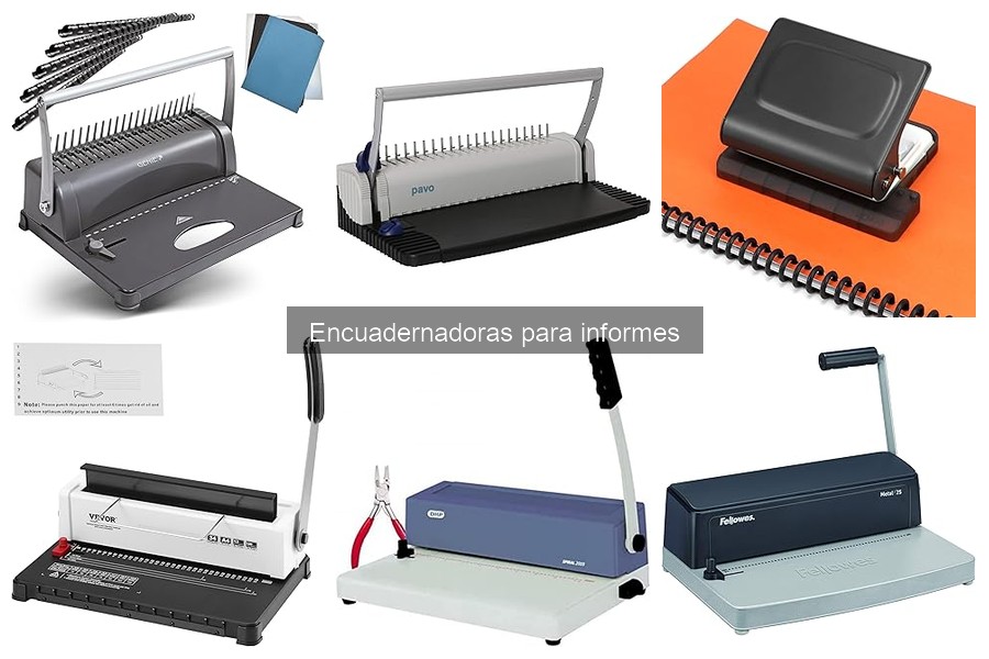 Reseñas de encuadernadoras populares en Amazon