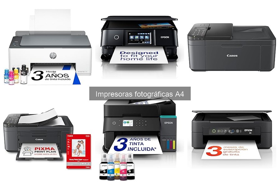 Reseñas de Impresoras Fotográficas A4: ¿Cuál Elegir?
