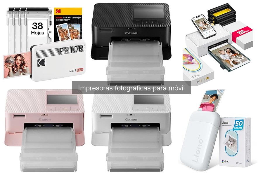 Reseñas de usuarios sobre impresoras fotográficas para móvil