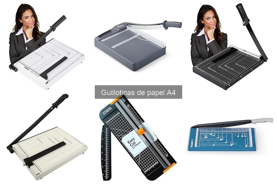 Seguridad al usar guillotinas de papel A4: Consejos esenciales