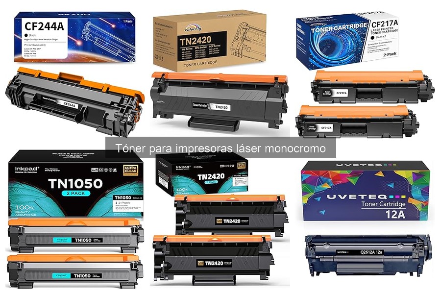 Soluciona Problemas Comunes con Tóner Monocromo