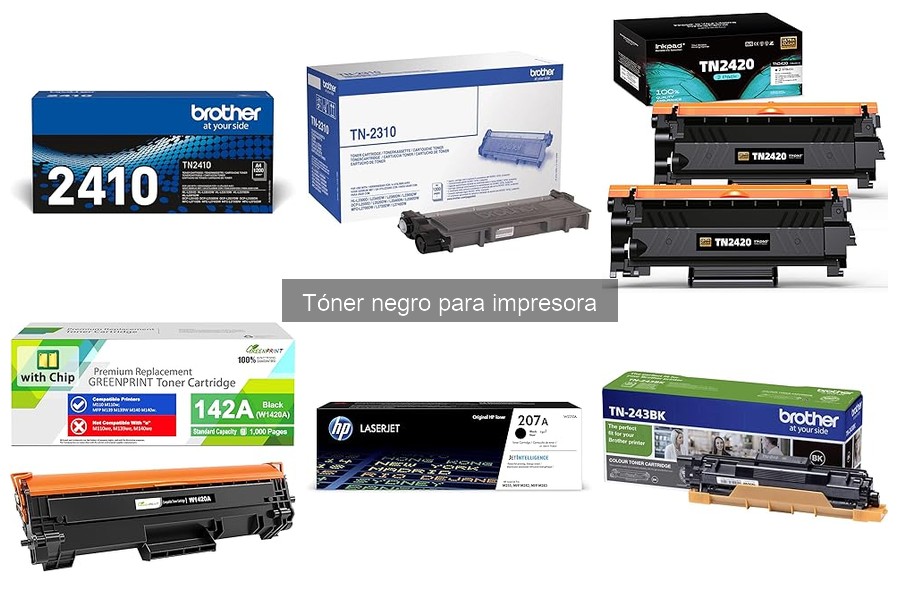 Soluciona Problemas Comunes del Tóner Negro para Impresoras