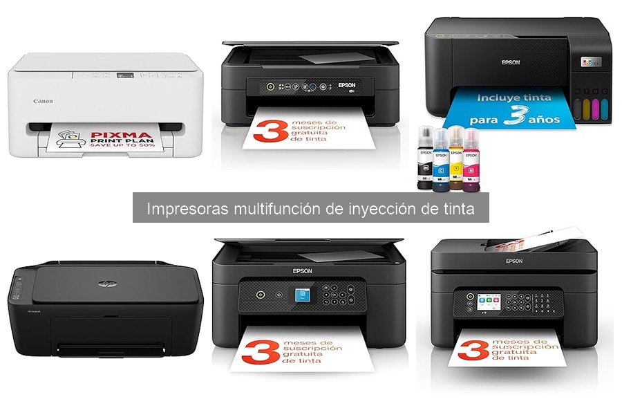 Solucionando problemas comunes en impresoras multifunción de tinta