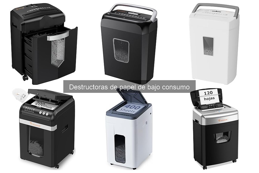 Soluciones a Problemas Comunes de Destructoras de Bajo Consumo