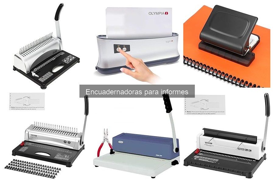 Soluciones a problemas comunes de encuadernadoras