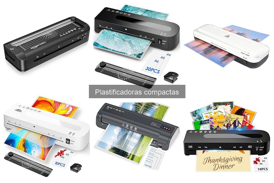 ¿Son las plastificadoras compactas ideales para oficinas pequeñas?